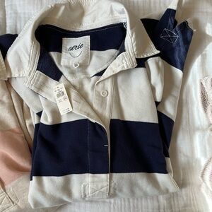 Aerie Prep Rally Rugby Sweatshirt